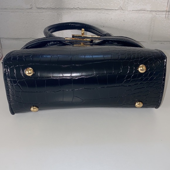 ⚠️ MUST GO! Double Handle Handbag- Black - Picture 5 of 7
